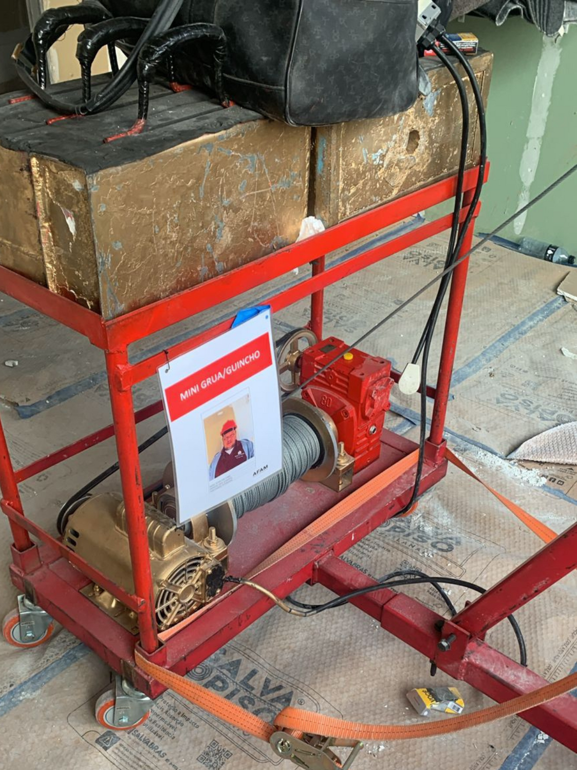 Içamento de objetos pesados em São Paulo
